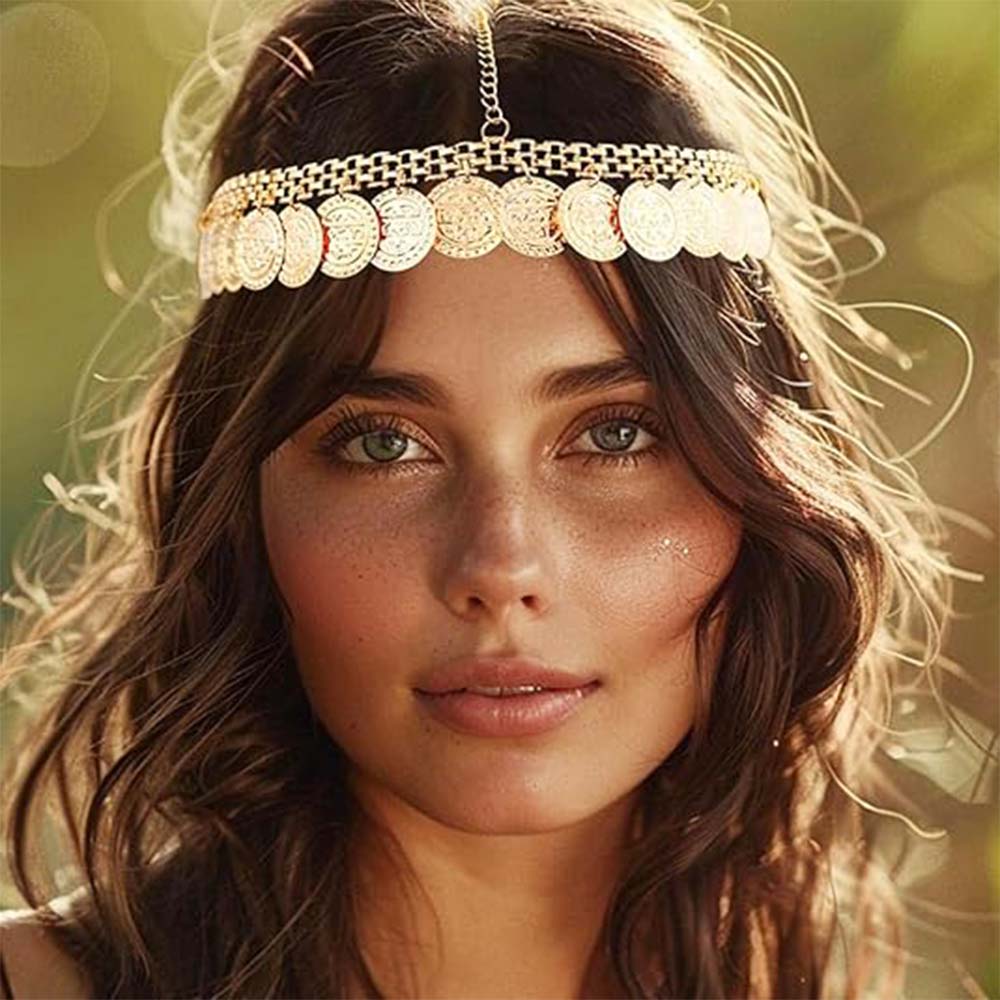 Arabian Coin Headpiece | Belly Dance Accessory
