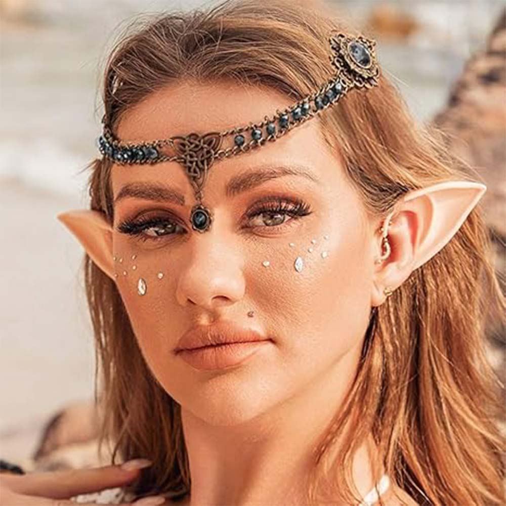 Fantasy Headpiece with Gems for Elf Costume