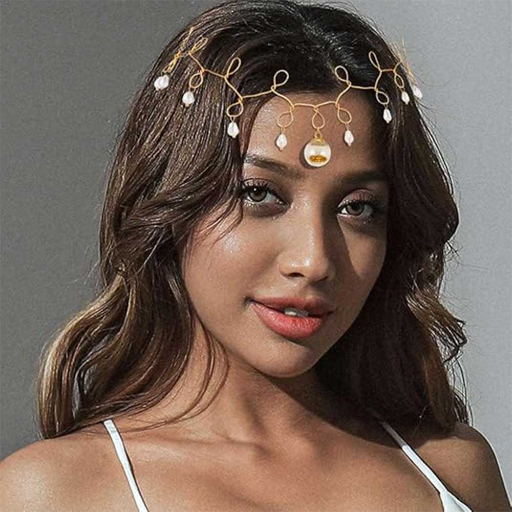 Elf Headpiece | Wire Vine with Crystal Drops