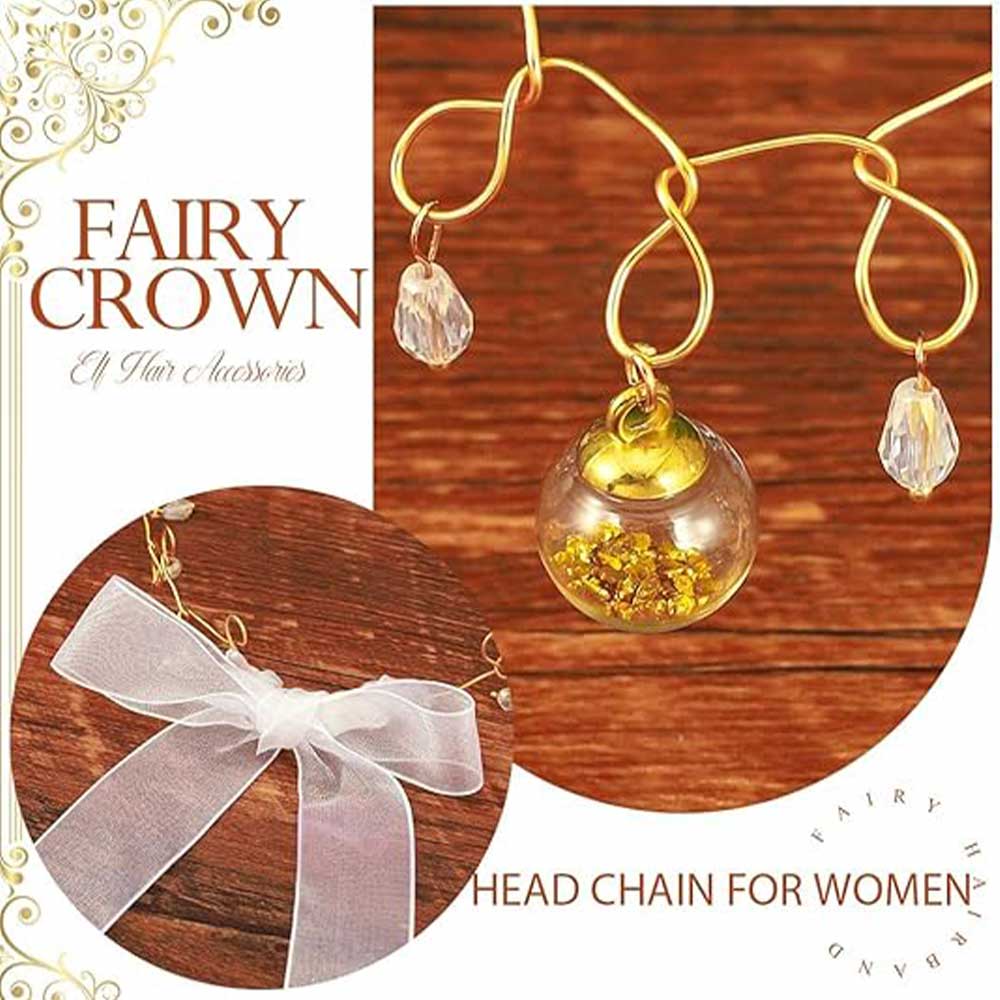 Crystal Orb Headpiece | Fairytale Wire Vine