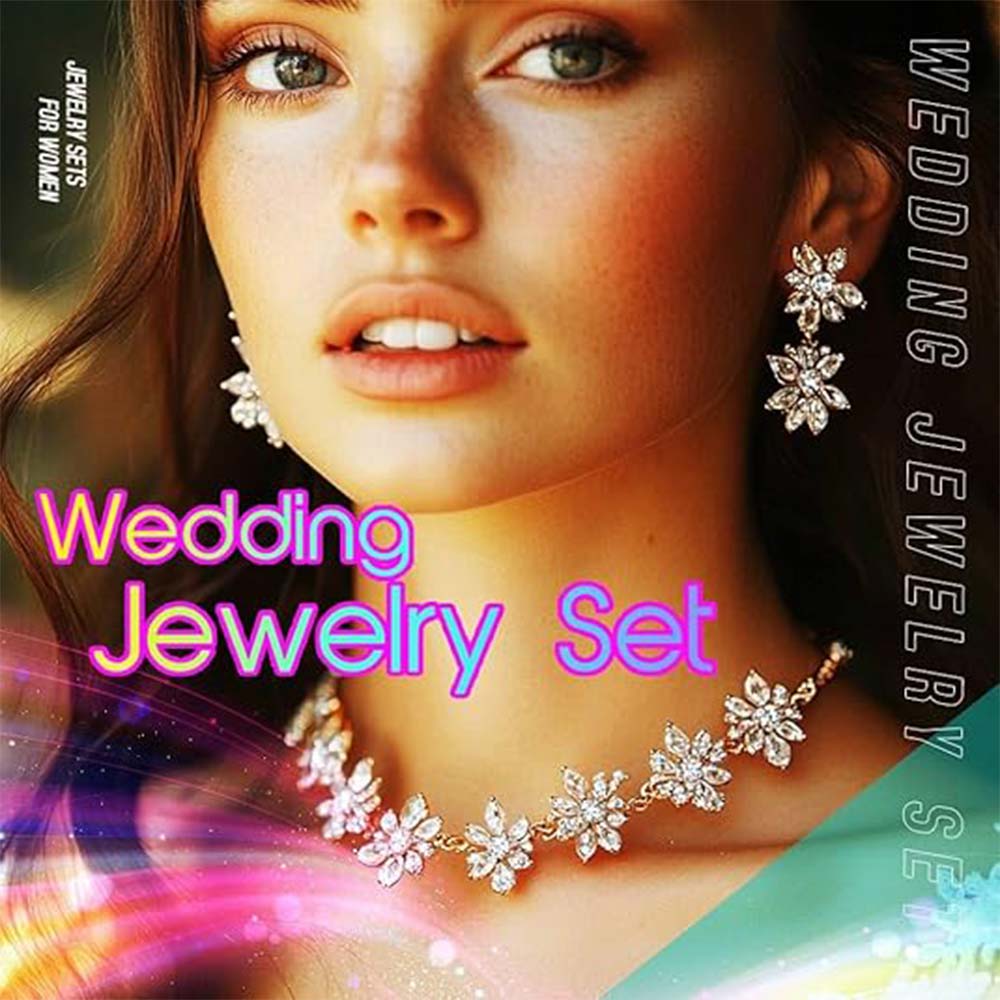 Striking Crystal Statement Set