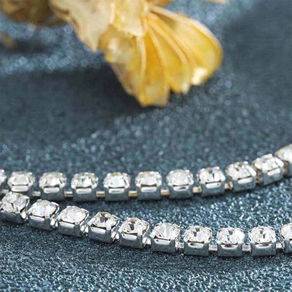 Silver Alloy Bridal Hair Comb