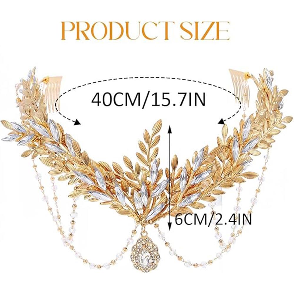 Fantasy Goddess Headpiece for Wedding or Cosplay