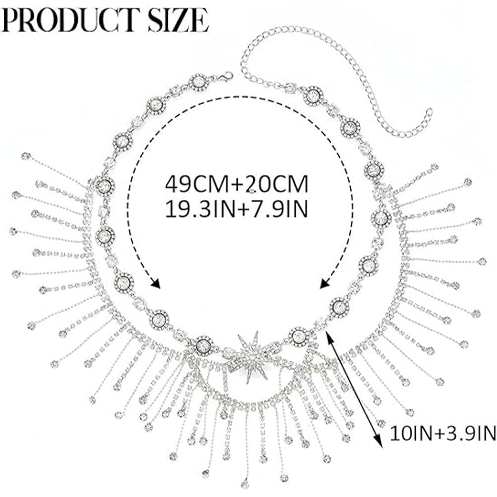 Celestial Star Headpiece for Wedding & Gala