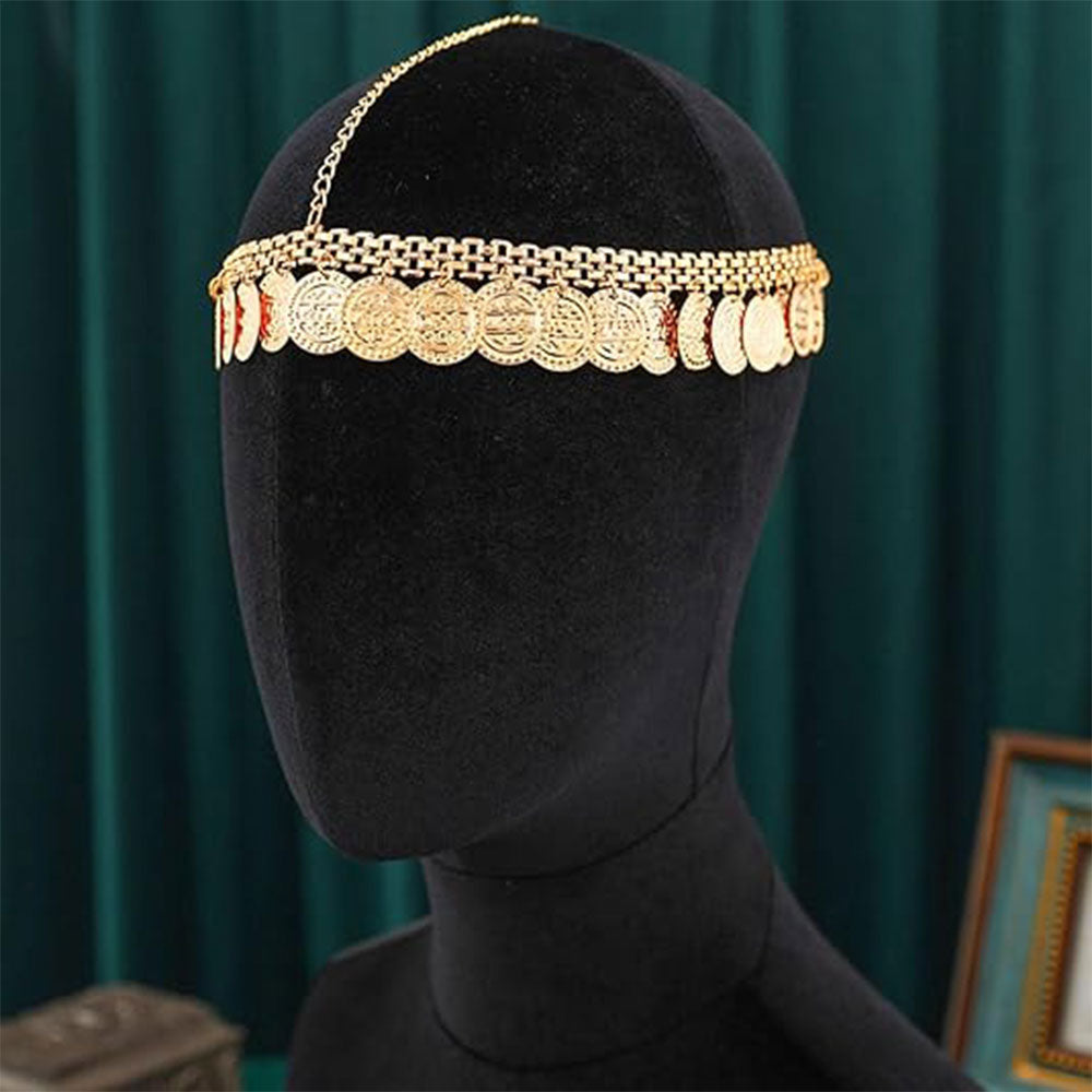 Middle Eastern & Belly Dance Coin Headband