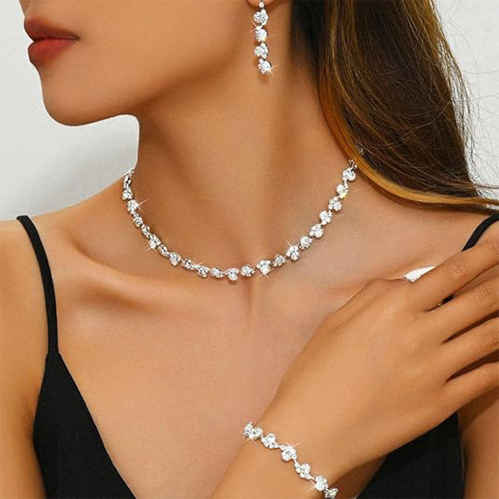 Elegant Bridal Prom Jewelry
