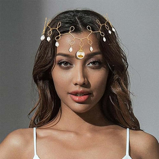Wire Vine Headpiece | Fairytale Crystal Orb