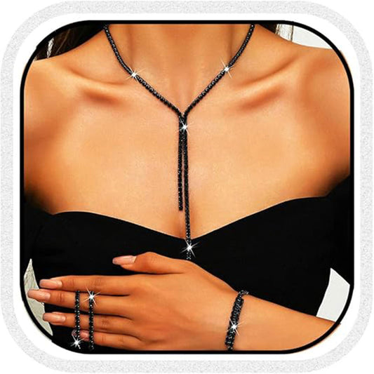 Minimalist Y-Necklace Set (3pc)