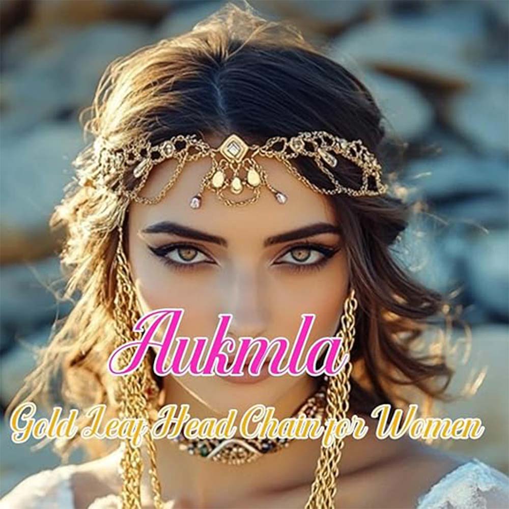 Feather & Pearl Head Chain: Bohemian Royalty