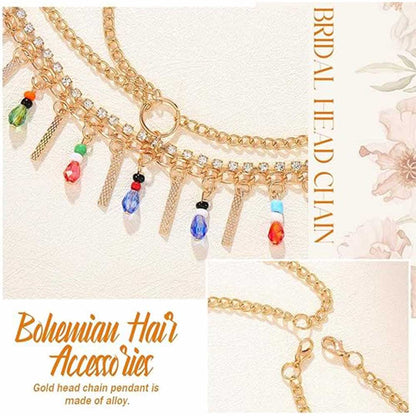 Exotic Colorful Headpiece | Bohemian Crystal